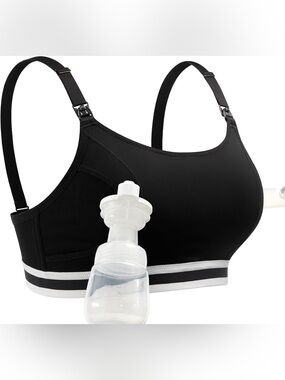Momcozy 2-in-1 Hands Free Pumping Bra